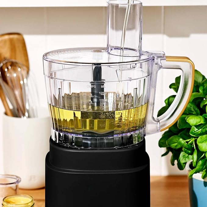 3-in-1 Kitchen Appliance System with Blender Food Processor and Personal Cup (Black Sesame)