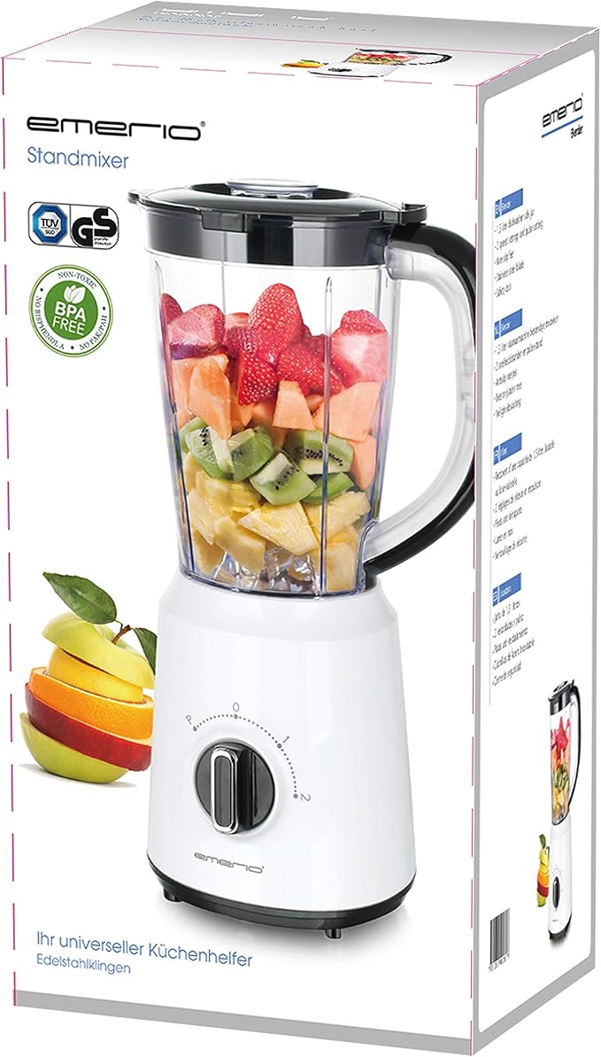 EMERIO BL-124816 Stand Mixer Blenders 500 W White Black