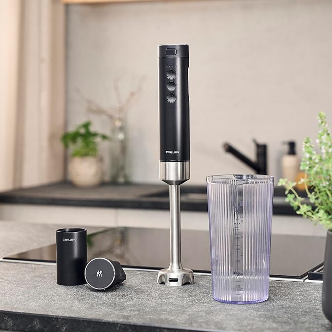 ZWILLING Xtend Cordless Hand Blender and Accessory 4-pc Set (Battery Not Included)