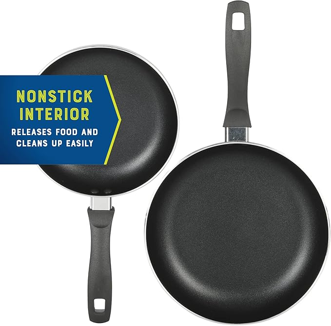 Oster Clairborne 10 Piece Aluminum Cookware Set W/Tools