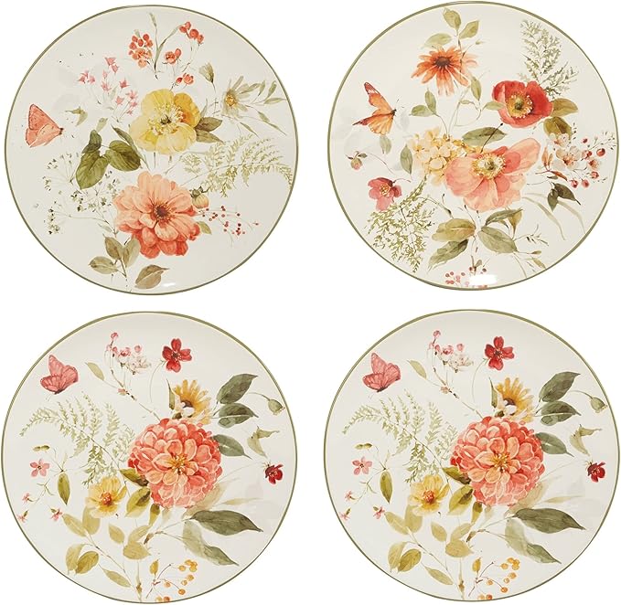 Certified International Nature's Song 16 Piece Dinnerware Set Service For 4