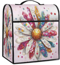 cfpolar Kitchen Aid Mixer Cover Compatible with 6-8 Quarts Flower Color Floral Stand Mixer Cover Kitchen Aid Mixers Accessories Appliance Organizer Bag Dust Covers with Zipper Pocket