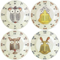 Times Table Dinnerware 4-piece Later Years 9 inch Melamine Plate Set