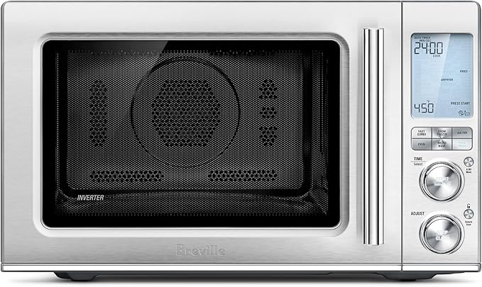 Breville BMO870BSS Combi Wave 3-in-1 Microwave Air Fryer and Convection Oven Brushed Stainless Steel
