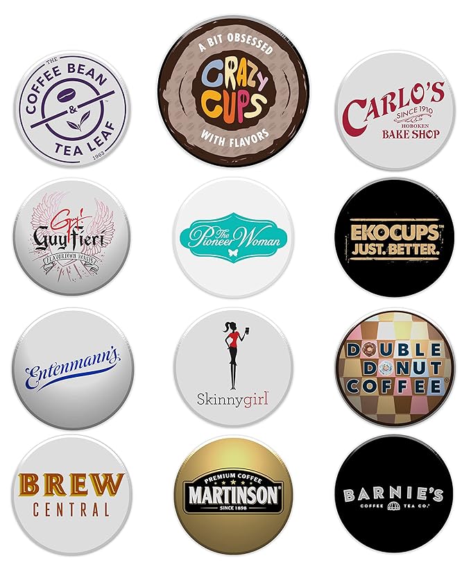 Flavored Decaf Coffee Pods Variety Pack Great Mix of Decaffeinated Coffee Pods Compatible with all Keurig K Cups Brewers 40 Count Bulk Pack