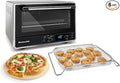 KitchenAid Digital Countertop Oven with Air Fry &amp Pizza Stone KCO128CU Contour Silver