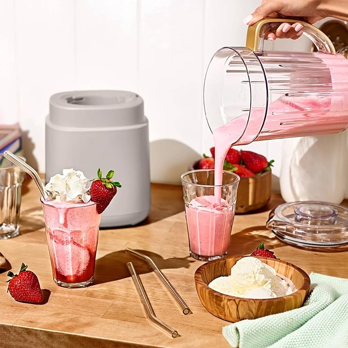 3-in-1 Kitchen Appliance System with Blender Food Processor and Personal Cup (Porcini Taupe)