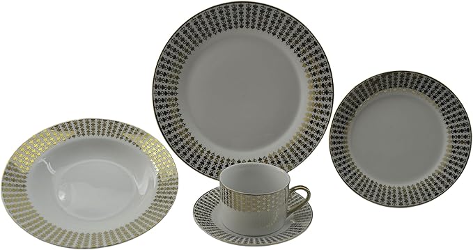 Three Star YL7620 Dinnerware Sets Gold
