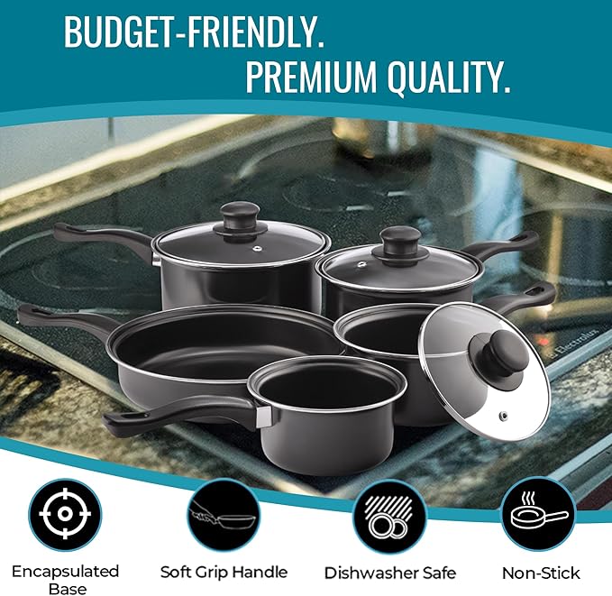 Value Plus cookware Set aluminium Multi-Colour