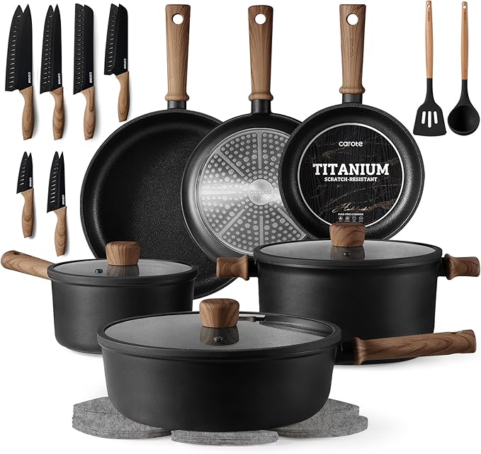 Cookware set + Knife set