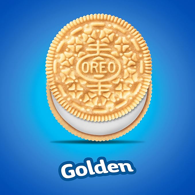 OREO Golden Sandwich Cookies 12 - 13.29 oz Packs