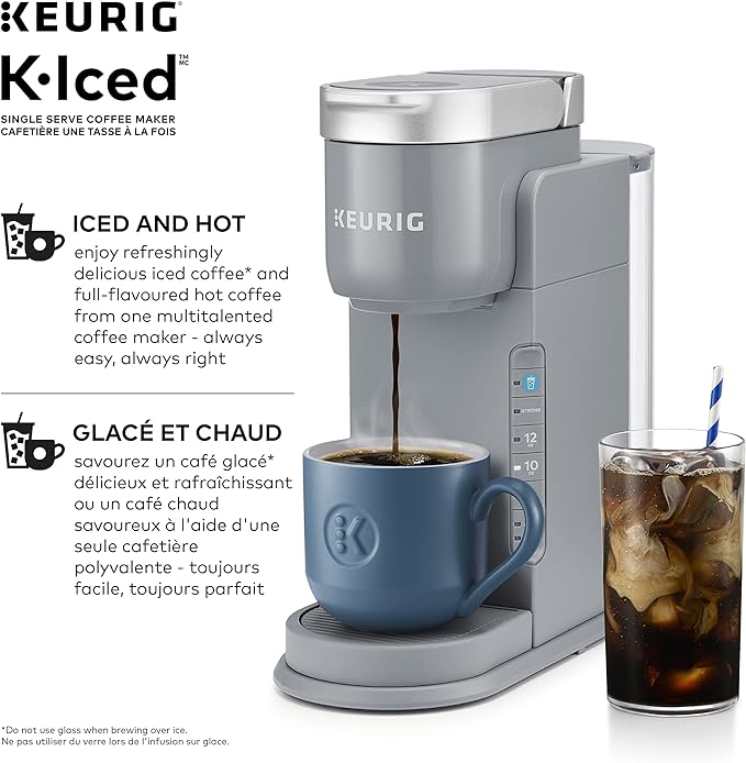 K-Iced Single Serve Coffee Maker - Grey