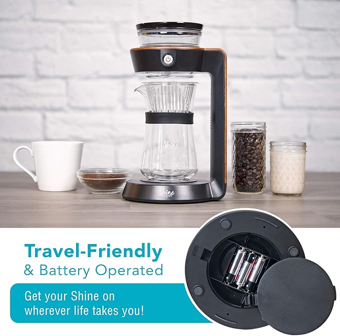 Tribest Shine Kitchen Co. Autopour SCH-150 Automatic Pour Over Coffee Machine