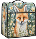 cfpolar Kitchen Aid Mixer Cover Compatible with 6-8 Quarts Cute Fox Flower Stand Mixer Cover Kitchen Aid Mixers Accessories Appliance Organizer Bag Dust Covers with Zipper Pocket