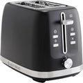 West Bend Toaster 2-Slice Extra-Wide and Deep Slots with 3 Functions and 7 Shade Settings Manual Toast Lift Lever Auto Shut-Off and Removable Crumb Tray 750-Watts Black