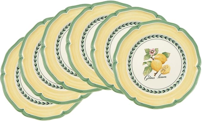 Villeroy &amp Boch French Garden Valance Salad Plates Set of 6