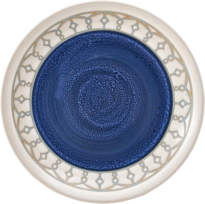Pfaltzgraff Remi Blue 16 Piece Dinnerware Set Service for 4