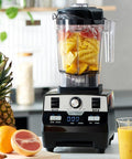 HECMAC 3-Peak HP Blender - 2200W Max/1400W Rated 68oz BPA-Free Pitcher 3 Programs Self-Clean Tamper - Smoothies Ice Crush Frozen Drinks Food Prep - Home &amp Commercial 110V