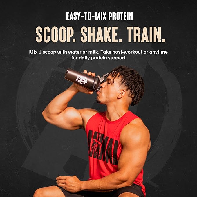 Animal 100% Whey Protein Powder – Whey Blend for Pre Workout or Post Workout Recovery Anytime Low Sugar Protein Boost Meal Replacement with BCAA Branched Chain Amino Acids – Cookies &amp Cream 4 l