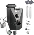 5% Discount For Electric Coffee Roaster Machine And 20 oz Milk tainless Steel Frothing PitcherJug Frother CupWith Coffee Decoration Stencils Mold Tool