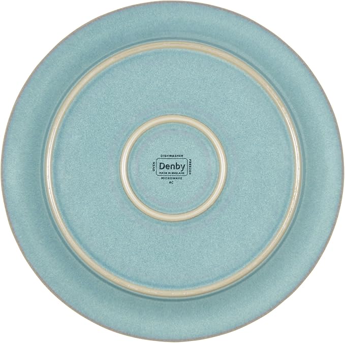 Denby Azure Salad Plates Set of 4
