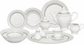 Lorren Home Trends 57-Piece Porcelain Dinnerware Set Verona Service for 8