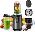 TECKNET 25000RPM Bullet Blender for Smoothies 1000W Small Personal Nutri Blender for Protein Shakes and Smoothies Coffee Mixer with 2 BPA-Free Cup (17oz &amp 10oz) Portable Countertop Grinder Kitc