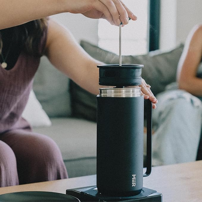 MiiR New Standard French Press - 33oz Insulated French Press Coffee Maker