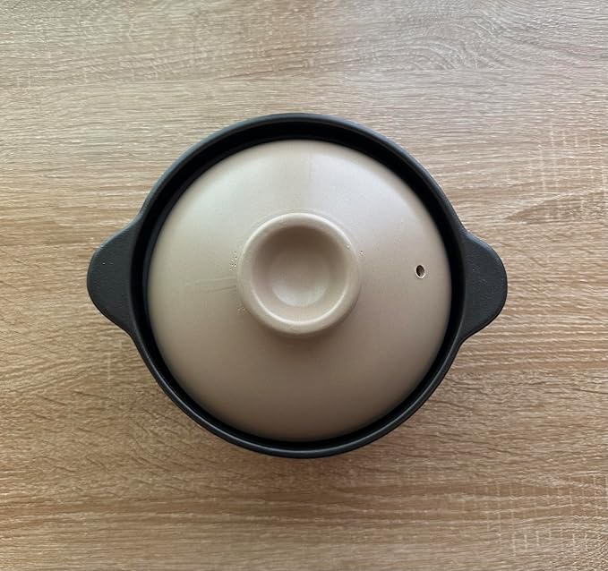 Living JITAN Rice Pot 4-5 Cup Capacity 3.2L Size 9 Diameter 12.6 inches (32 cm)