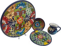 16-Piece Mexican Talavera Dinnerware Set | Handmade Talavera