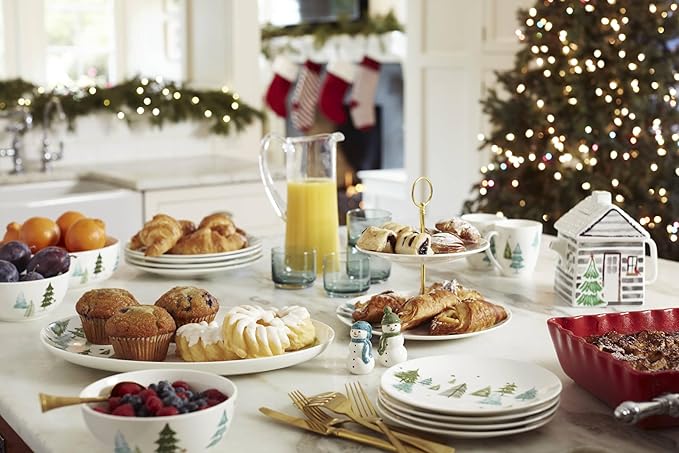 Lenox 882060 Balsam Lane Serving Turkey Platter Christmas Hosting