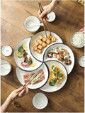 Elegant Dinnerware Set Dinner Plates Bowls Set Luxurious Dinnerware Full Service Set Bpa-Free Dishwasher Safe Gift Idea For Any Occasion