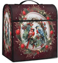 cfpolar Kitchen Aid Mixer Cover Compatible with 6-8 Quarts Christmas Ball Cardinal Stand Mixer Cover Kitchen Aid Mixers Accessories Appliance Organizer Bag Dust Covers with Zipper Pocket