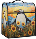 cfpolar Kitchen Aid Mixer Cover Compatible with 6-8 Quarts Starry Sky Penguin Sunflower Stand Mixer Cover Kitchen Aid Mixers Accessories Appliance Organizer Bag Dust Covers with Zipper Pocket