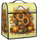 cfpolar Kitchen Aid Mixer Cover Compatible with 6-8 Quarts Pumpkin Sunflower Pinecones Stand Mixer Cover Kitchen Aid Mixers Accessories Appliance Organizer Bag Dust Covers with Zipper Pocket