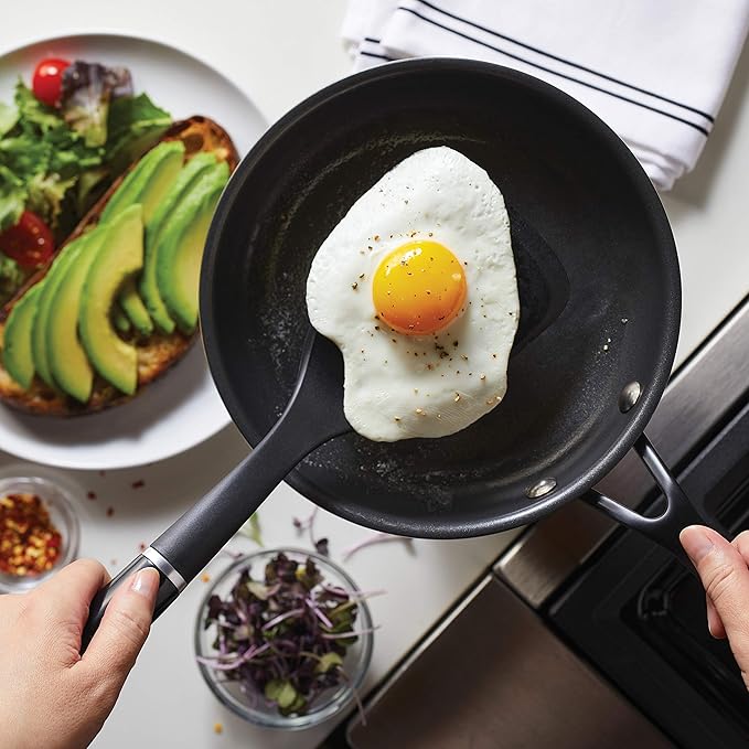 KitchenAid 5-Ply Clad Polished Stainless Steel Nonstick Fry Pan/Skillet 8.25 Inch