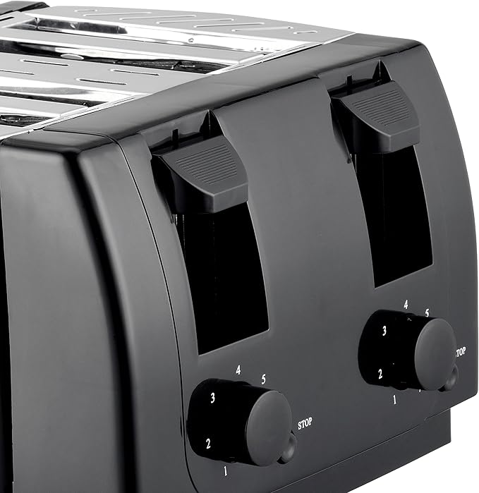 Brentwood TS-285 Toaster Cool Touch4-SliceBlack