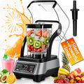 Professional blender Commercial Blender Smoothie Blender with Full Soundproof ShieldQuiet Blenders Heavy Duty Blenders with Strong and Quiet Professional-Grade Power Self-Cleaning 70 Oz 2200W