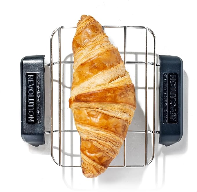 Revolution Toaster Warming Rack for Revolution Toasters Easily Warm Up Pizza Cookies Croissants Buns Muffins Pastries &amp More