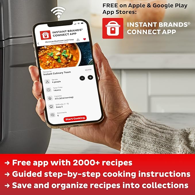 Instant Pot Zest 8 Cup One Touch Rice Cooker From the Makers of Instant Pot Steamer Cooks Rice Grains Quinoa and Oatmeal 8-cup cooked/4-cup uncooked No Pressure Cooking Functionality