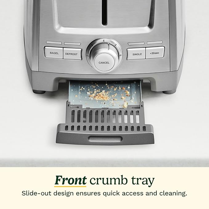 Cuisinart 2-Slice XL Slot Stainless Steel Toaster Stainless Steel CPT-1600