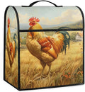 cfpolar Kitchen Aid Mixer Cover Compatible with 6-8 Quarts Rooster Farmhouse Animal Stand Mixer Cover Kitchen Aid Mixers Accessories Appliance Organizer Bag Dust Covers with Zipper Pocket