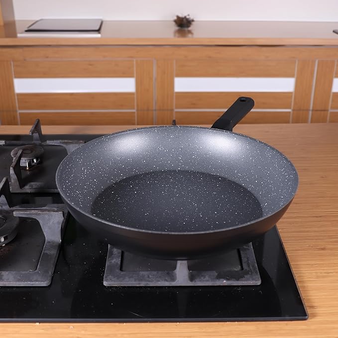 Serenk Pots and Pans Set Stainless Steel Non Stick 7 Pieces Non Toxic Cokware Induction Cookware w/Pots &amp Pans &amp Saucepans Cooking Sets Pots and Pans (Fryin Pan Set 3 Pc)