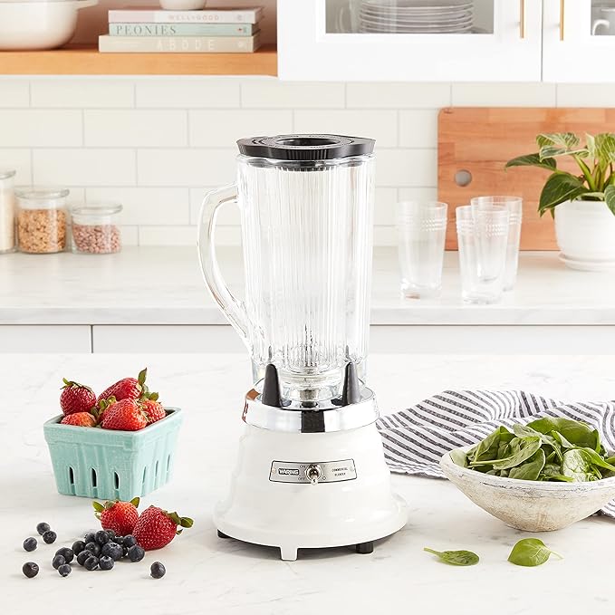 Waring Commercial 700G Blender 22000 rpm Speed Glass Container 120V 40-Ounce