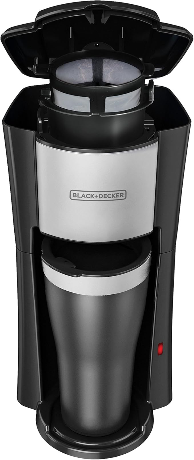 BLACK+DECKER CM618C Single Serve Coffee Maker Black