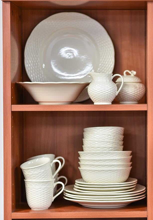 Red Vanilla FC900-005 Nantucket 5-Piece Serveware Set White