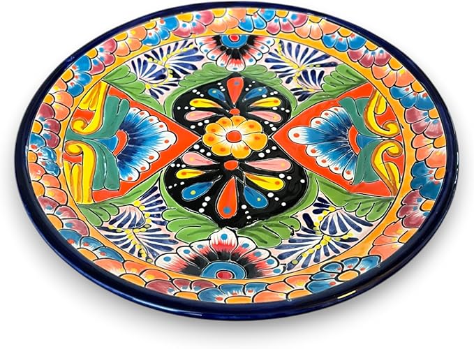 Handmade Talavera 32-Piece Dinnerware Set | Mexican Pottery for 8