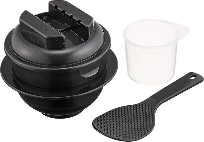 Microwave Rice Cooker Chibikuro-chan Bincho Charcoal Compound by Kakuse