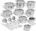 Lagostina Sfiziosa Extravagant Battery Stainless Steel Set of 24