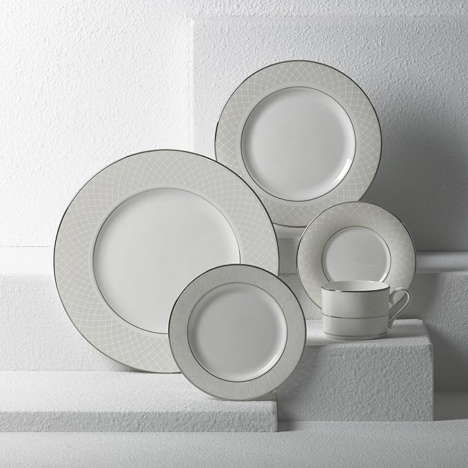 Lenox Venetian Lace 5 Piece Place Setting 5-Piece Place Setting Lenox Venetian Lace Fine DinnerwareWhite